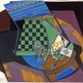 GRIS JUAN CHESS BOARD AND PLAYING CARDS NAT GALLERY OF AUSTRALIA CAMBERRA 1915