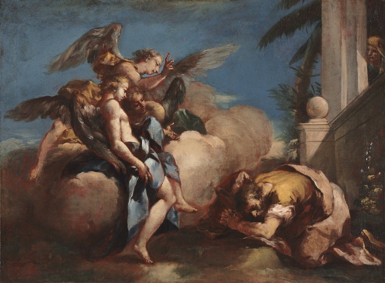 GUARDI FRANCESCO ANGELS APPEARING TO ABRAHAM CLEVE