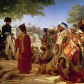 GUERIN PIERRE NARCISSE BONAPARTE FAIT GRACE AUX REVOLUTES DU CAIRE 23. OCTOBRE 1798