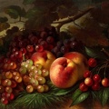 HALL GEORGE HENRY PEACHES GRAPES AND CHERRIES GOOGLE BROOKLYN