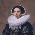 HALS FRANS PRT OF SARA WOLPHAERTS VAN DIEMEN 1594 1667 SECOND WIFE NICOLAES HASSELAER 1635 RIJK