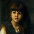 HARLAMOV ALEXEI ALEXEIEVICH YOUNG GIRL 1884