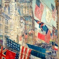 HASSAM CHILDE ALLIES DAY MAY 1917