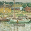 HASSAM CHILDE OYSTER SLOOP COS COB 1902 NGA 52244