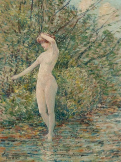 HASSAM CHILDE NUDE BY 1903