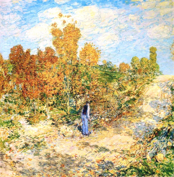 HASSAM CHILDE NEW ENGLAND ROAD 1902