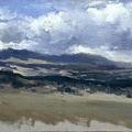 HAES CARLOS MOUNTAIN LANDSCAPE JANUARY 1872 PRADO