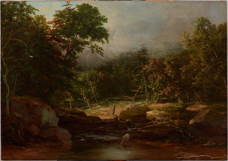 INNESS GEORGE STREAM IN MOUNTAINS 19316 DALLAS MUSEUM OF ART