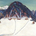 KIRCHNER ERNST LUDWIG OF BADEN JUNCKER UNDER SNOW 1936 38 TH BO