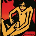 KIRCHNER ERNST LUDWIG POSTER FOR EXHIBITION FOR ARTISTS GROUP DIE BRUCKE AT ARNOLD GALLERY DRESDEN GOOGLE