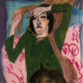 KIRCHNER ERNST LUDWIG WOMAN IN GREEN JACKET ST. LOUIS