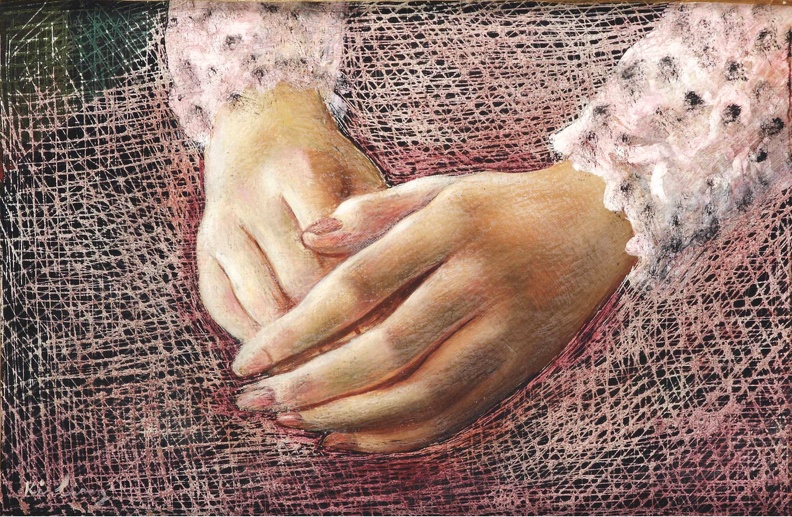 KISLING MOISE HANDS 1948
