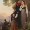 KNAUS LUDWIG ABSCHIED 1876