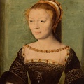 LYON CORNEILLE DE ANNE DE PISSELEU DUCHESSE D ETAMPES HUILE SUR BOIS 1535 1540