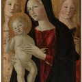 LANDI NEROCCIO DE VIRGIN AND CHILD WITH ST. S SEBASTIAN AND CATHERINE OF ALEXANDRIA