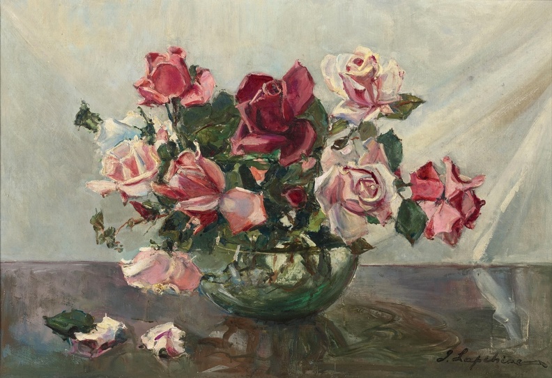 LAPCHIN GEORGY ROSES IN BOWL SOTHEBY