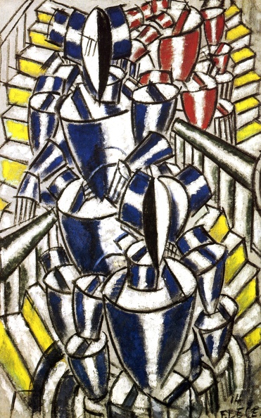 LEGER FERNAND STAIRCASE 1914