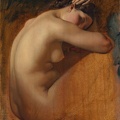 LEHMANN HENRI ANN STUDY OF FEMALE NUDE 1840