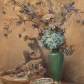 LEMAIRE JEAN MADELEINE JEANNE PAN WITH DRIED FLOWERS BY