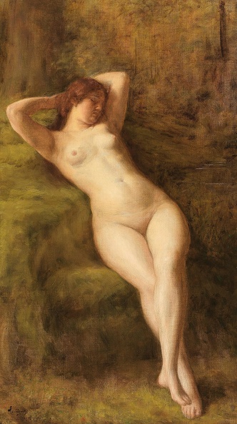 LEVEQUE AGUST FEMALE NUDE 1915