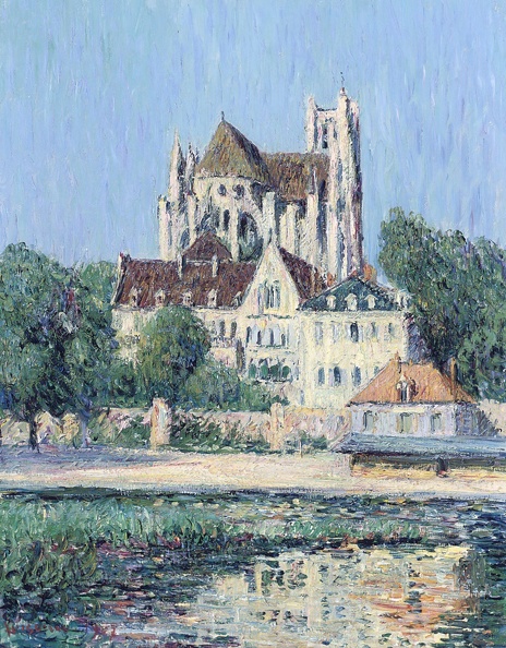 LOISEAU GUSTAVE CATHEDRAL OF AUXERRE 1907