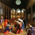 LOTTO LORENZO CHRIST TAKING LEAVE OF HIS MOTHER