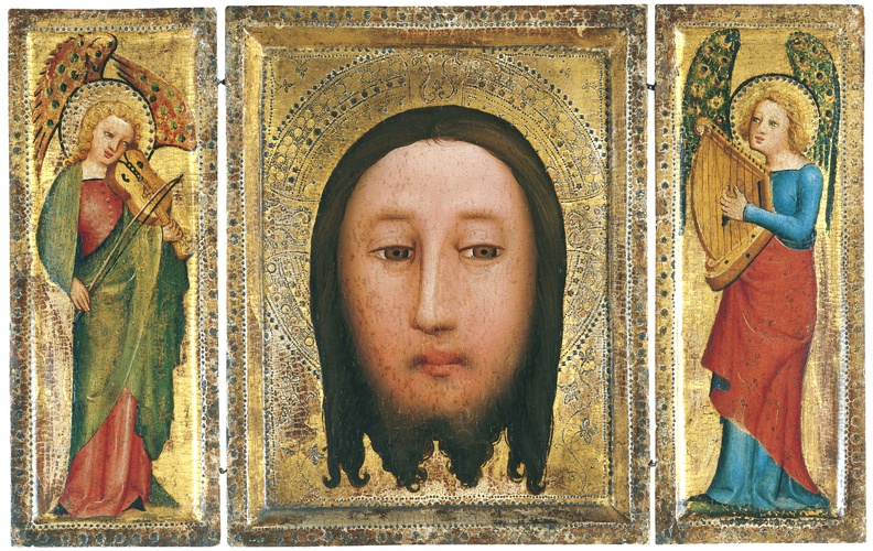 MASTER OF BERTRAM TRIPTYCH OF ST. FACE 1390 1400 TH BO