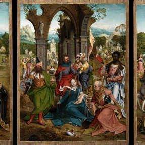 MASTER OF DEATH OF VIRGIN 1500 1520 ANTWERP