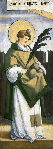 MASTER OF MEBKIRCH GERMAN ACTIVE 1520 1540 ST. STEPHEN PHIL