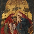 MASTER OF MUNICH MARIAN PANELS VIRGIN AND CHILDDONOR PRESENTED BY ST. JEROME MET