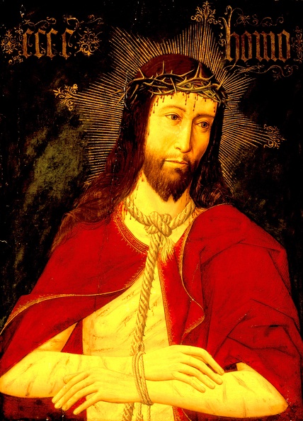 MASTER OF OSMA CHRIST CROWN OF THORNS LACMA
