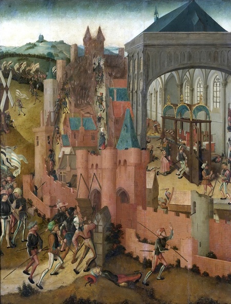 MASTER OF RHENEN CONQUEST RHENEN JOHN II 1499 AMSTERDAM