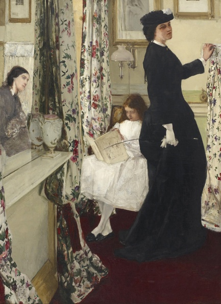 MCNEILL WHISTLER JAMES ABBOTT HARMONY IN GREEN AND ROSE MUSIC ROOM FREE