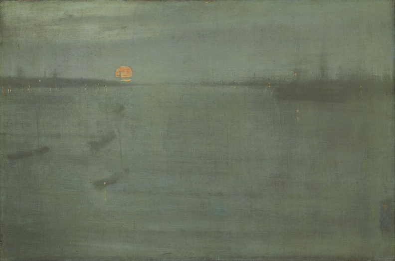 MCNEILL WHISTLER JAMES ABBOTT NOCTURNE BLUE AND GOLD SOUTHAMPTON WATER GOOGLE CHICAGO