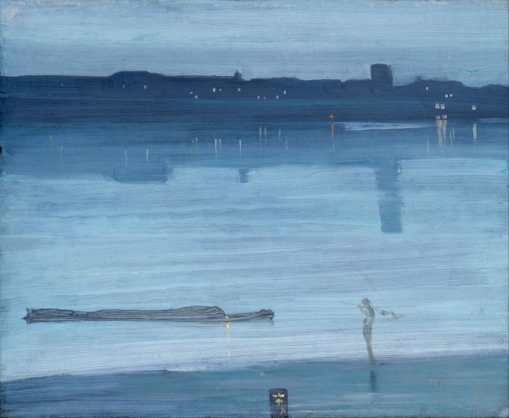 MCNEILL WHISTLER JAMES ABBOTT NOCTURNE BLUE AND SILVER CHELSEA GOOGLE TATE