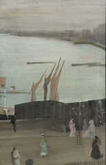 MCNEILL WHISTLER JAMES ABBOTT VARIATIONS IN PINK AND GREY CHELSEA FREE