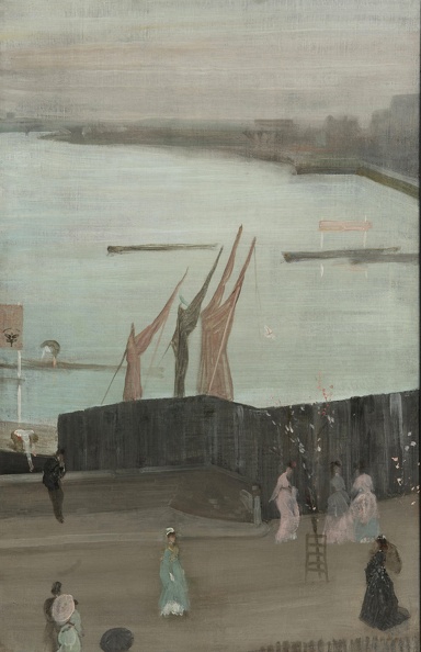 MCNEILL WHISTLER JAMES ABBOTT VARIATIONS IN PINK AND GREY CHELSEA FREE
