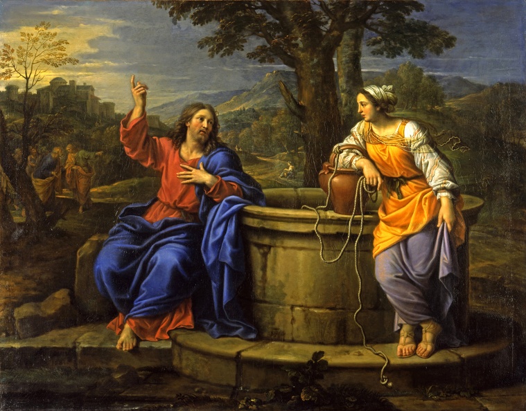 MIGNARD PIERRE CHRIST AND WOMAN OF SAMARIA GOOGLE