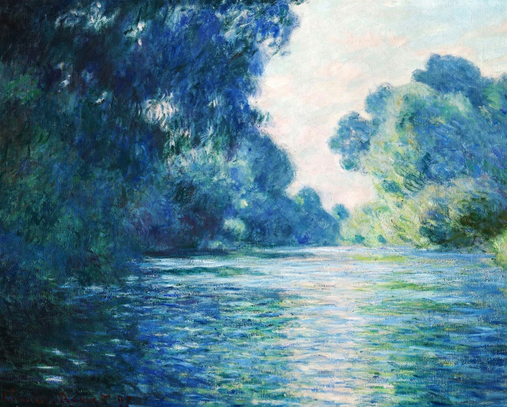 MONET CLAUDE ARM OF SEINE NEAR GIVERNY 02 1897 ORSAY