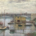 MONET CLAUDE BRIDGE AT ARGENTEUIL ON GRAY DAY C1876 N G A