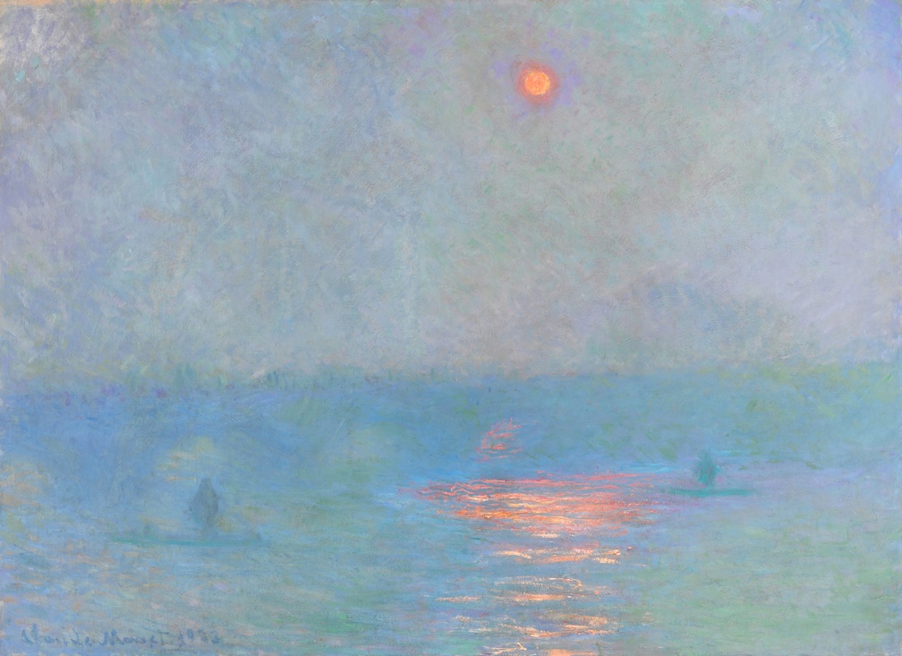 MONET CLAUDE HOUSES OF PARLIAMENT EFFECT OF SUNLIGHT IN FOG 1899 1901 LO NG