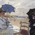 MONET CLAUDE BEACH AT TROUVILLE 02 1870 LO NG