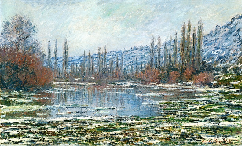 MONET CLAUDE MELTING OF FLOES AT VETHEUIL 1881 TH BO