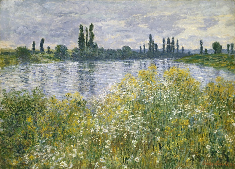 MONET CLAUDE BANKS OF SEINE VETHEUIL 1880 N G A
