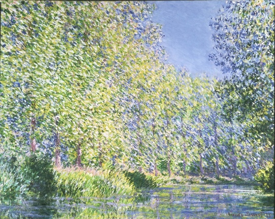 MONET CLAUDE BEND IN EPTE RIVER NEAR GIVERNY 1888 PHIL