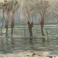MONET CLAUDE FLOOD WATERS 1896 LO NG