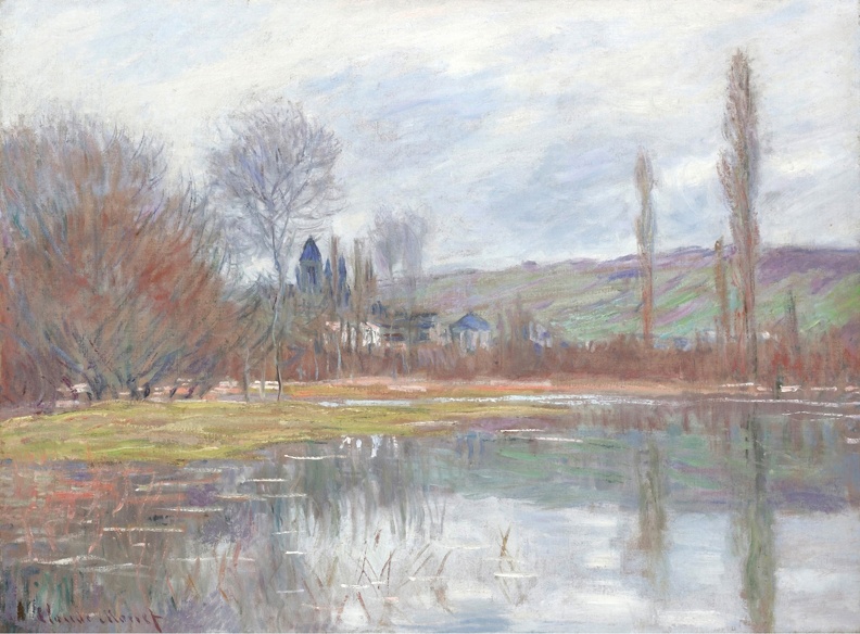 MONET CLAUDE SPRING AT VETHEUIL 1881 SOTHEBY