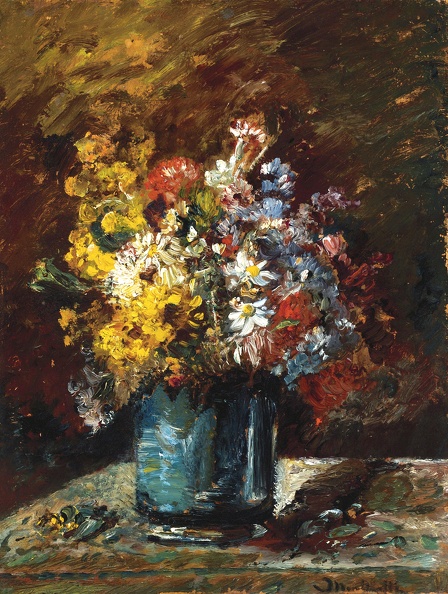 MONTICELLI ADOLPHE DIFFERENT FLOWERS SOTHEBY