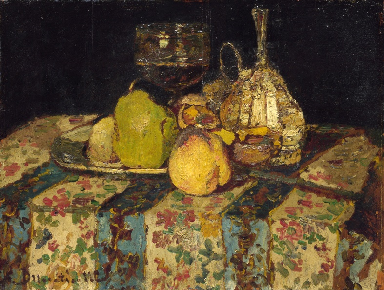 MONTICELLI ADOLPHE STILLIFE FRUIT LO NG