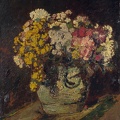 MONTICELLI ADOLPHE VASE OF WILD FLOWERS LO NG